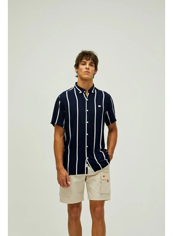 Bad Bear 21.01.30.015 Sergio Shirt Men's Dress Shirt.