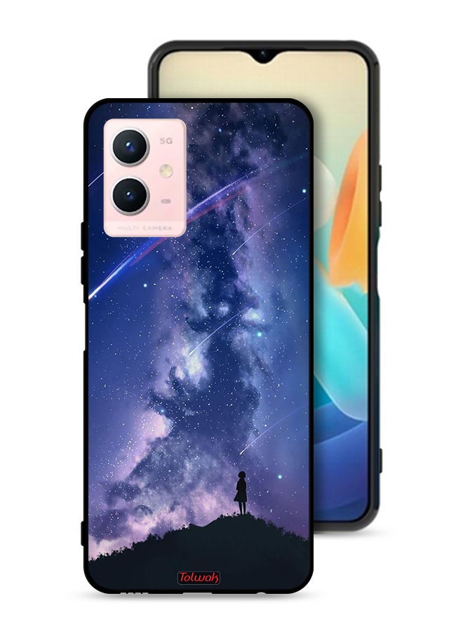 Tolwak Vivo Y33s 5G Protective Case Cover Moving Stars - Image 1