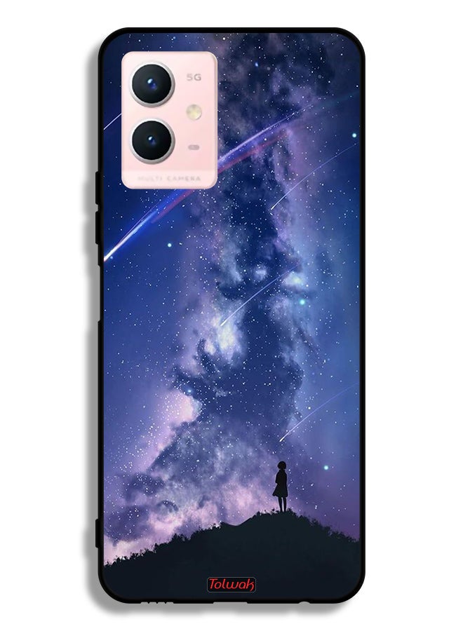 Tolwak Vivo Y33s 5G Protective Case Cover Moving Stars - Image 2