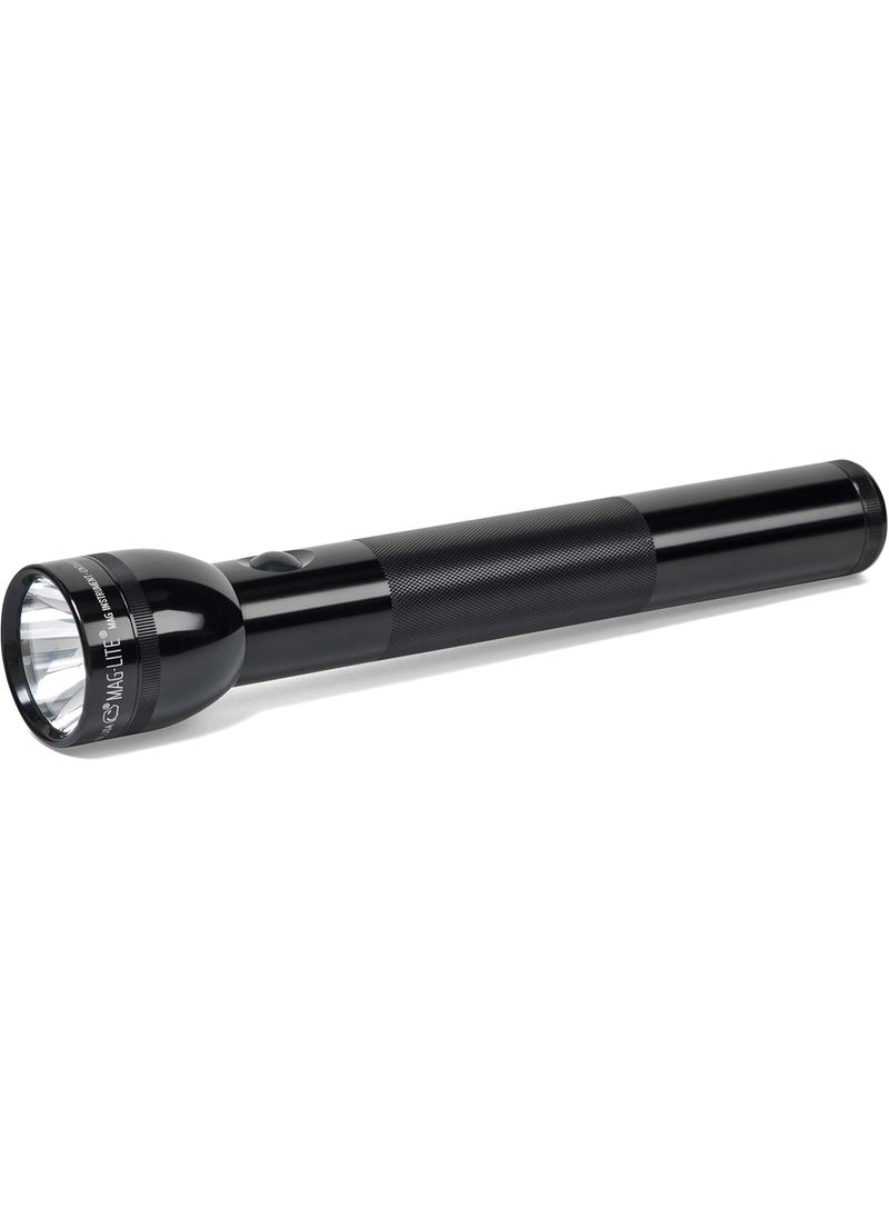 MAGLITE Maglite Heavy-Duty Incandescent 3-Cell D Flashlight, Black  - Image 1