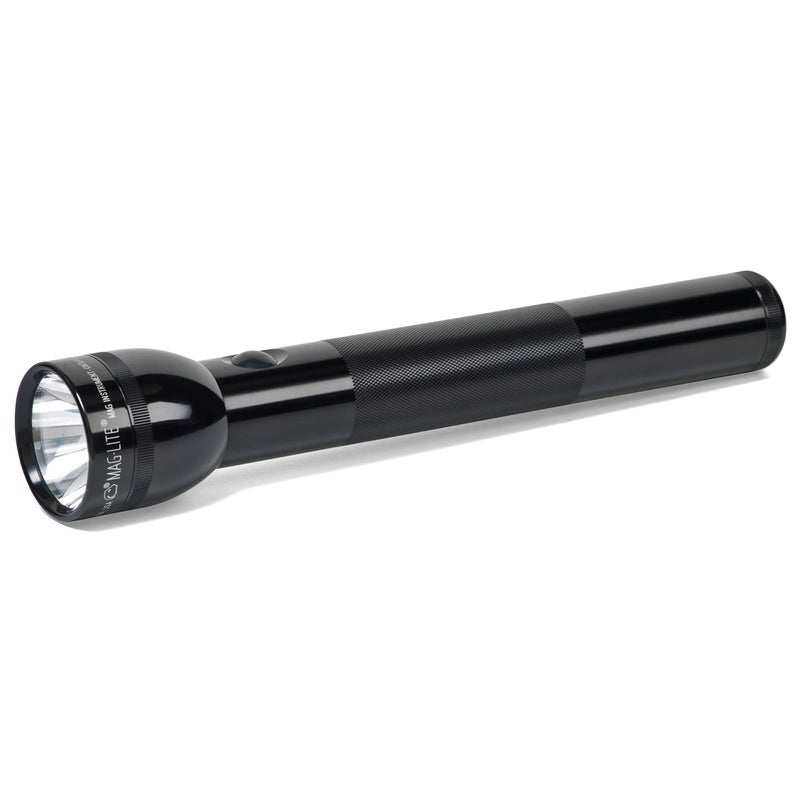 Maglite Heavy-Duty Incandescent 3-Cell D Flashlight, Black - Image 1