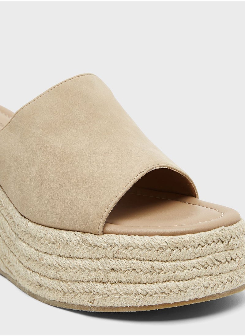 CALL IT SPRING - Romina Wedge Sandals - Image 1