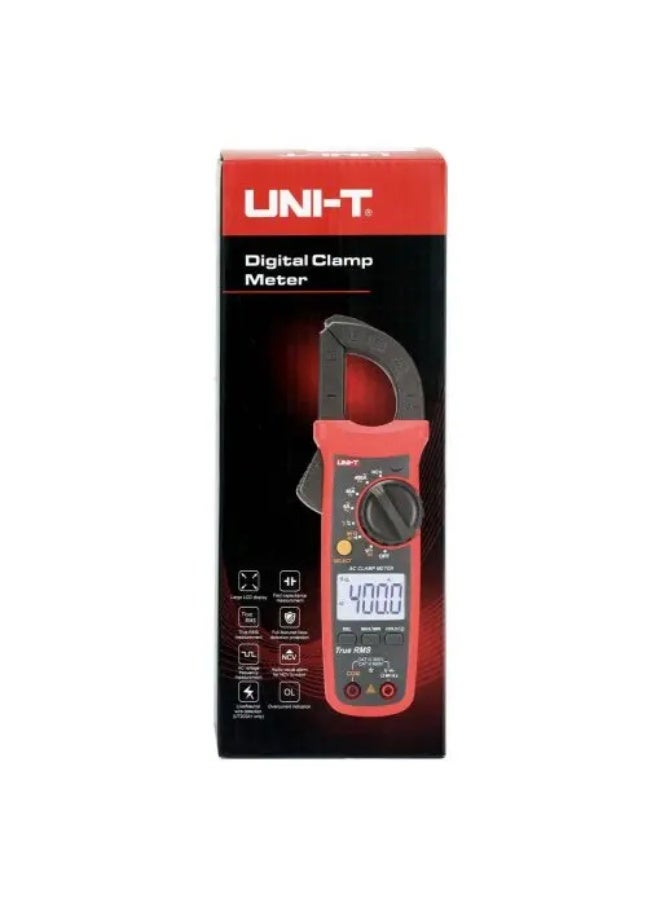 Uni-T UT 202+ Digital Clamp Meter, 2000 Count, AC 400A, Temperature Measurement - Image 1