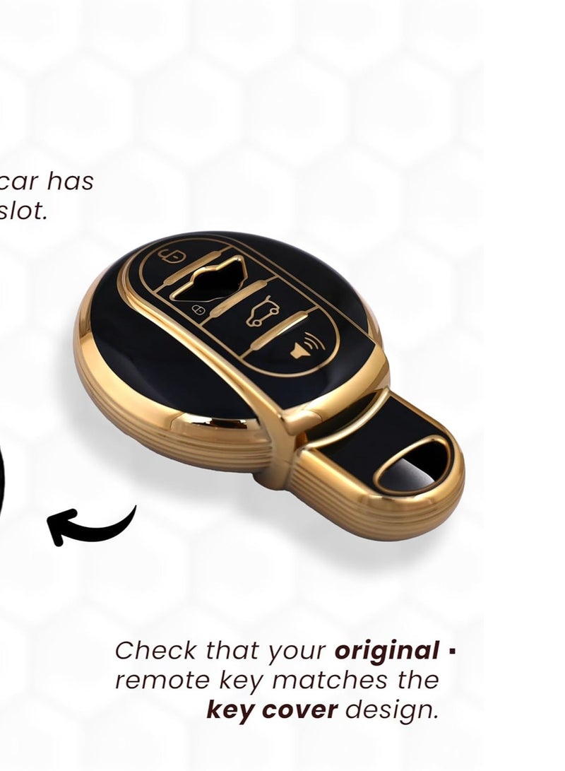 TPU Key Cover Compatible for BMW Mini Mini Country Man Cooper multi colour - Image 1