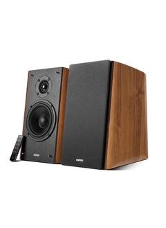EDIFIER Edifier R2000DB  2.0 Bookshelf Speakers,Remote,BT,OPT,2XRCA,L Out,Warm Oak  - Image 1