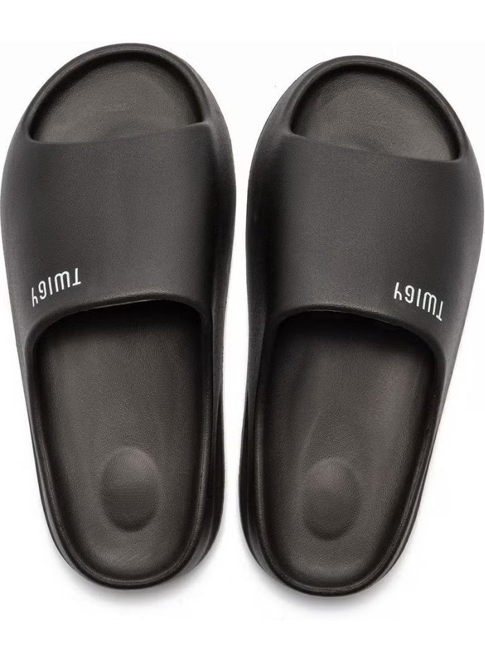 Twigy Space Men's Slippers Black 40/45 ZZ0594 - Image 3