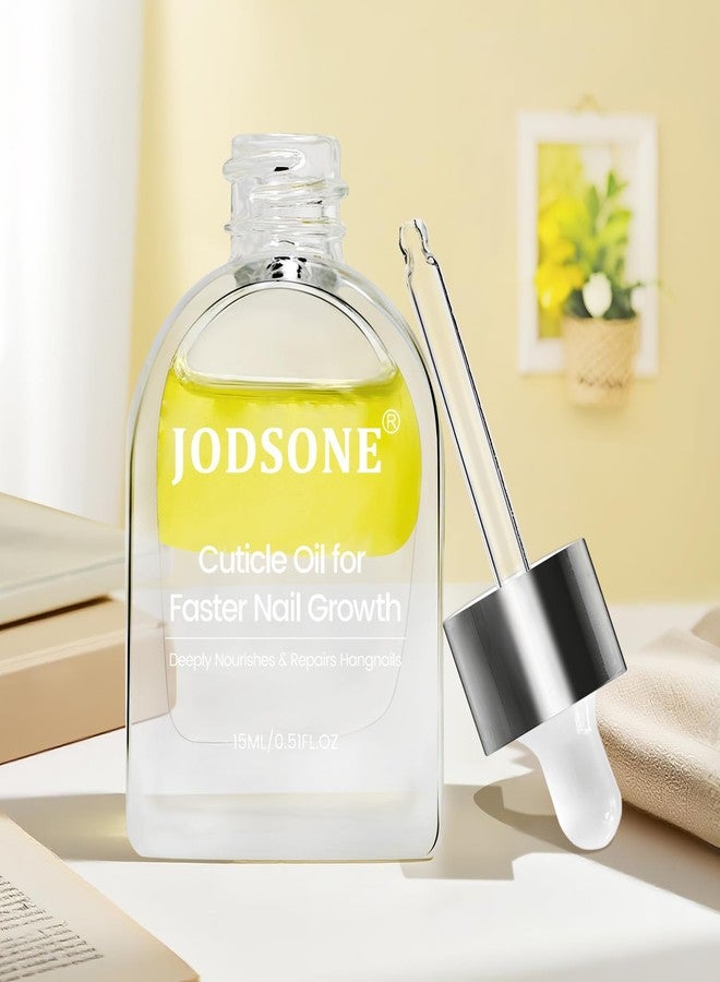 JODSONE Cuticle Oil for Nails for Repairing Cuticles Overnight Moisturizing and Strengthening Nails with Dropper - Image 3