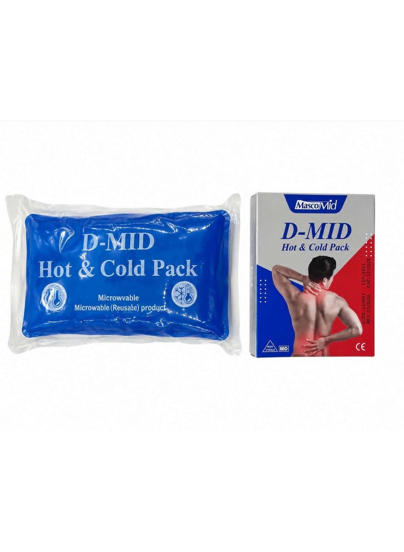 Gel compress for multi use hot/cold