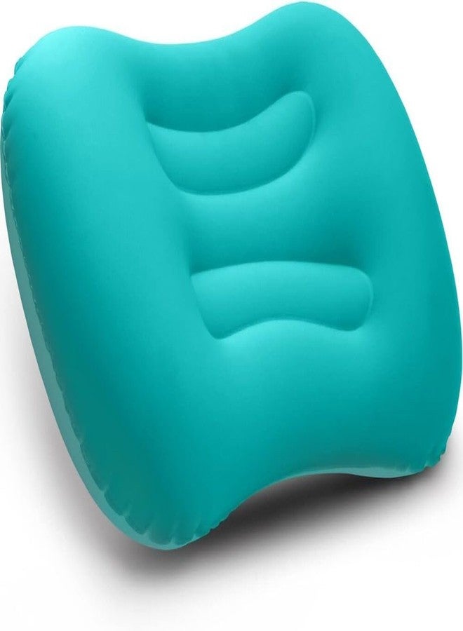 AREO Comfort Ultralight Inflatable by Pressing Air Pillow - Compact, Ergonomic Pillow for Neck Head Lumbar Support for Travel, Camping, Home, Office (Head-Pillow 1PC Any Colour ONE PC Will BE Sent) - Image 1
