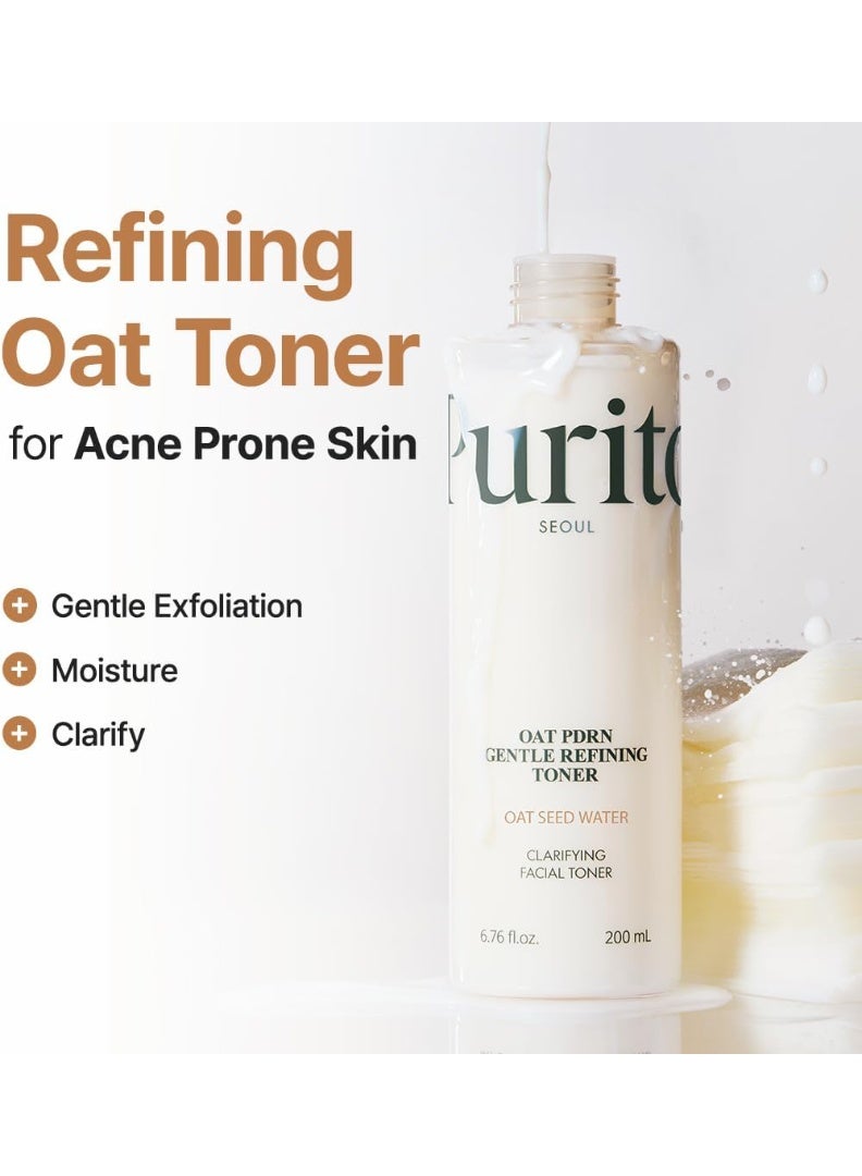 PURITO Oat PDRN Gentle Refining Toner 200 ml - Image 3