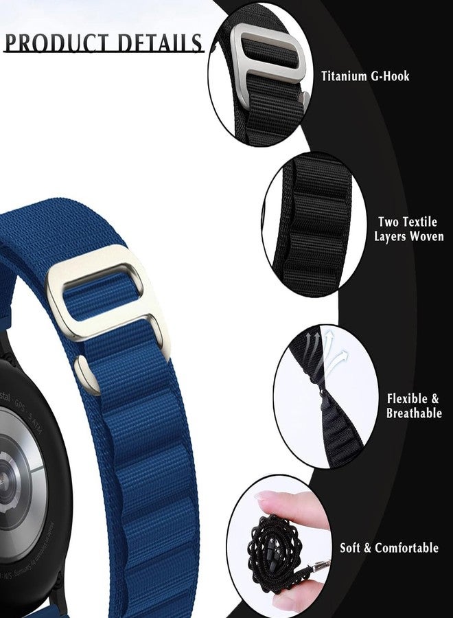 8 Pack Alpine Loop+Sport loop+Trail Loop+Ocean Band Compatible with Apple-Watch-Ultra3-Band 49mm 46mm 45mm 44mm for Men Women,Breathable forUltra 3/2/1 iWatch SE 3 2 1 Serie 11 10 9 8 7 6 5 4 - Image 2