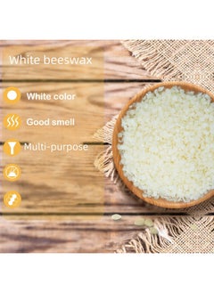 SMINIKER 10LB Beeswax Pellets Beeswax for Candle Making Organic Beeswax Pellets for Skin Beeswax Beads Beeswax Bulk Beeswax for Lotion Making Organic for DIY and Craft Project  - Image 2