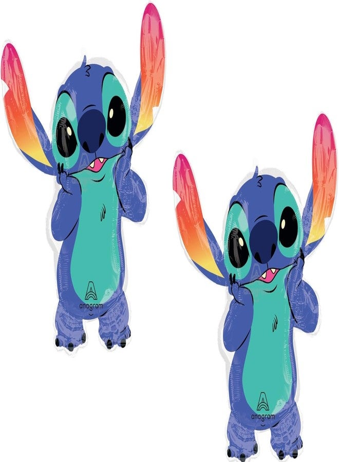 Anagram 33"" Stitch Super Shape Foil Balloon 2ct, BQ_4184 - Image 5