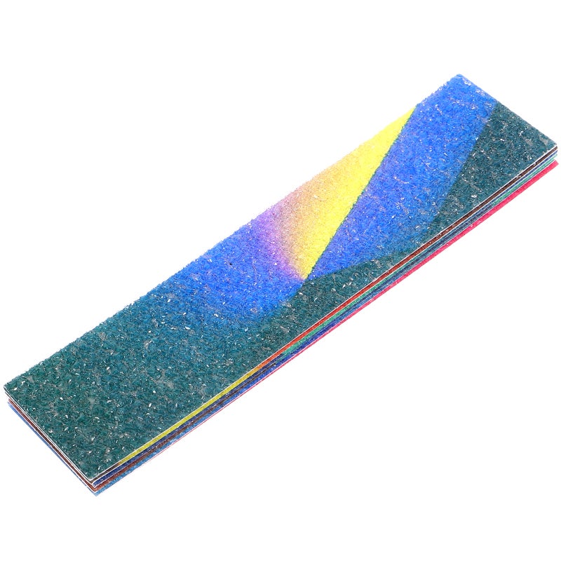 6pcs Textured Strips Sensory Stickers Rough Tactile Stickers Stress Relief Adhesive Strips - Image 5