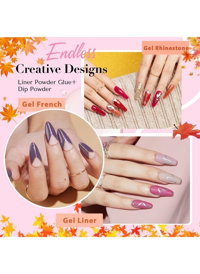 AZUREBEAUTY 3 Pcs Gel Nail Glue Sets Clear Nail Glue For Press Ons With Brush Saver Base Gel X Nail Glue Rhinestone Glue On Nails Fake Nails With Glue Long Lasting Home Diy Women  - Image 2