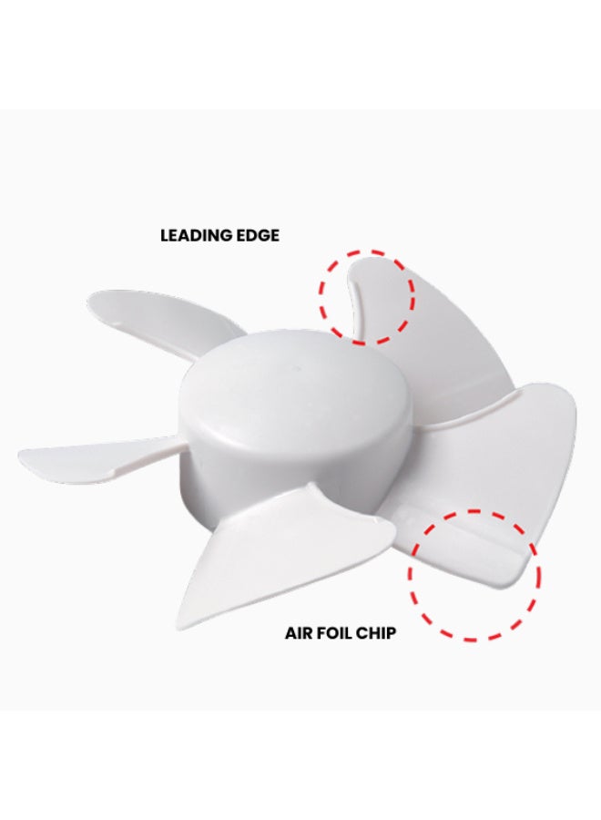 KDK Wall Mounted Exhaust Fan 25x25cm With Automatic Shutter - Image 3