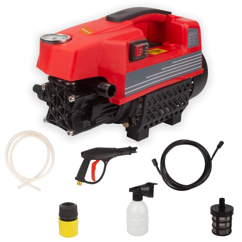 KINORA Kinora KPW912i12 Pressure 912Bar 1800W Copper Winding MotorCleaning Machine 12 Months Warranty  - Image 1