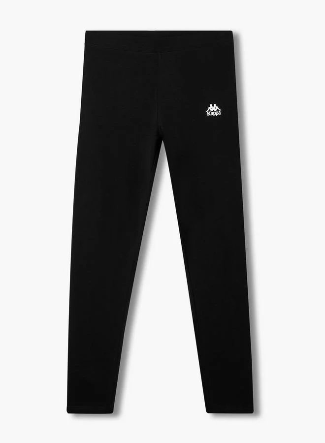 Kappa  Kappa Pack of 3 Elasticated Full Length Leggings with Logo Print for Women | Best Price UAE
