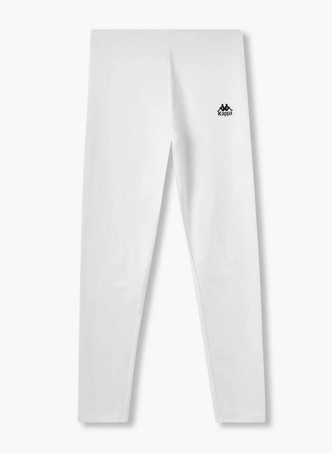 Kappa  Kappa Pack of 3 Elasticated Full Length Leggings with Logo Print for Women | Best Price UAE