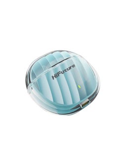 HiFuture FlyBuds 3 True Wireless Earbuds, 24Hrs Playtime, Waterproof, Blue  - Image 3