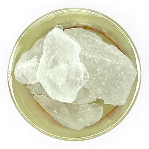 Pachamama Essentials Alum Stone Natural - White Alum Crystal Rock - Piedra De Alumbre Natural - Natural Deodorant & Antiperspirant (4oz) (113g) - Image 1