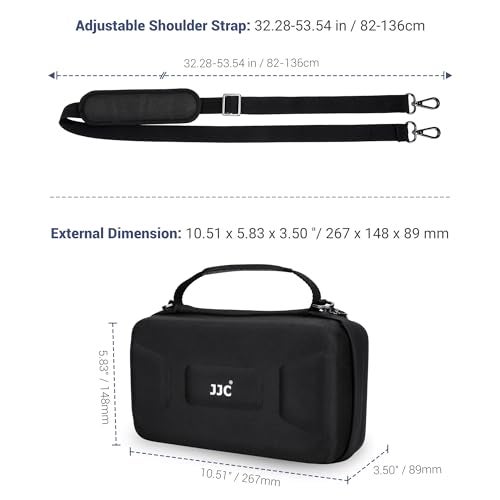 Kiorafoto Hard Shell Action 5 Pro Case,EVA Carrying Pouch Shoulder Bag for DJI Osmo Action 5 Pro/4/3 Adventure Combo,Waterproof Action 5Pro Accessories Storage Case with 3 MicroSD Card Cases for Travel - Image 5
