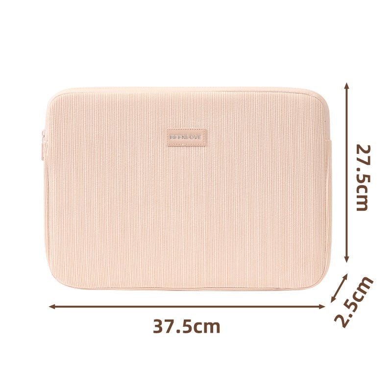New Laptop Sleeve Notebook Protective Cover Velvet 14inch / 15.6inch Laptop Sleeve - Image 1