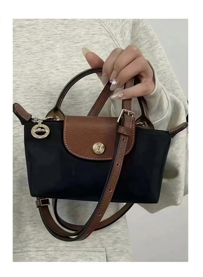 لونج شامب حقيبة ماكياج صغيرة متعددة الاستخدامات للنساء من لونشامب لي بلياج بحمالات كتف، حقيبة يد، حقيبة كتف - Image 3