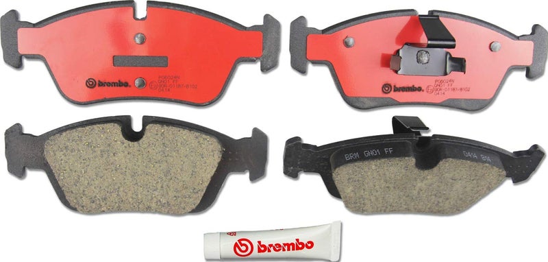 Brembo P06024N Premium Ceramic Front Disc Brake Pad Set ALPINABMWBMW BRILLIANCEWIESMANN OE 34116761244