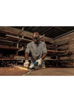 BOSCH Professional Angle Grinder GWS 700 + 4 Cutting disc + carbon brush  - Image 4