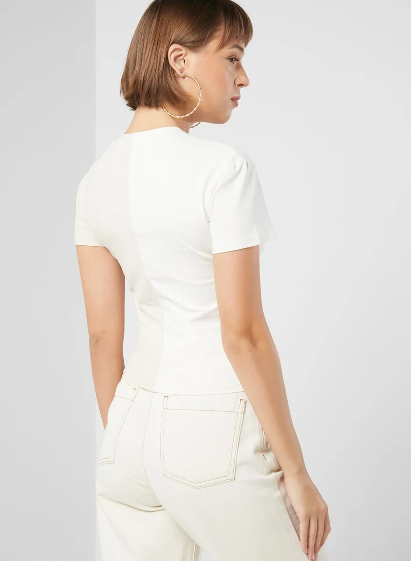 Karl Kani Retro Block Cropped T-Shirt