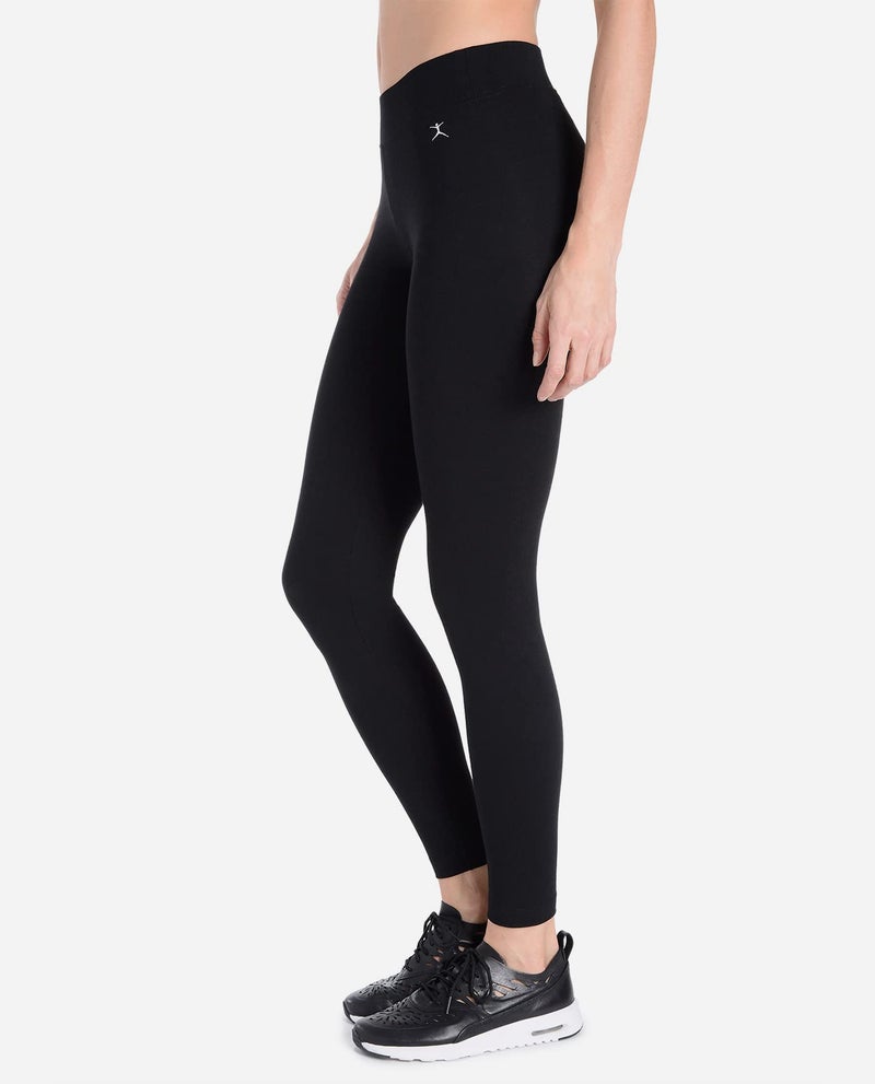 Danskin Women's Essentials Ankle Legging, Black, L - Image 3
