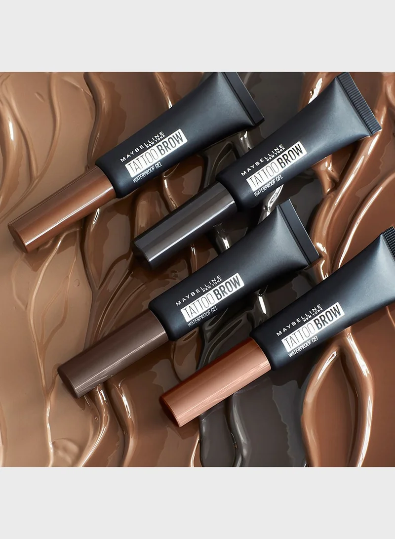 MAYBELLINE NEW YORK Tattoo Brow Gel Waterproof Warm Brown 03