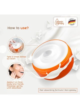 2 Pcs Cream 21  Moisturizing Cream for Dry Skin with Vitamin E - 150 ml - view 4
