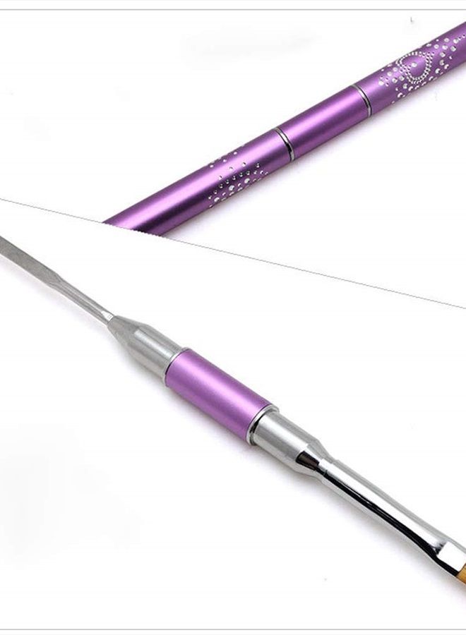 Liffly أداة فرشاة بولي جل وفرشاة مختارة لبولي جل UV (أرجواني) - Image 3