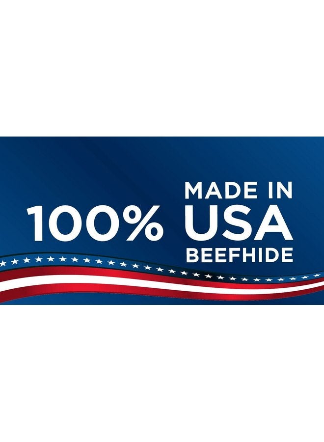Pet Factory 100% Made in USA Beefhide 6" Braided Sticks Dog Chew Treats - Natural Flavor, 6 Count/1 Pack - Image 3