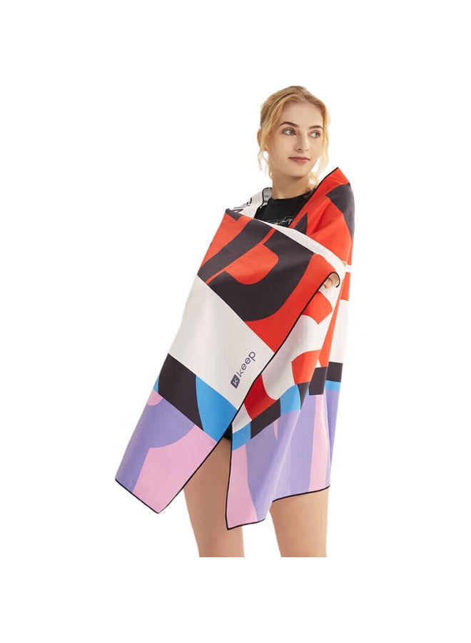 Keep Swimming Towel For Men And Women, Portable Quick-Drying Bath Towel For Hot Springs, Summer Sports Fitness Absorbent Towel, Children'S Beach Towel - Image 2