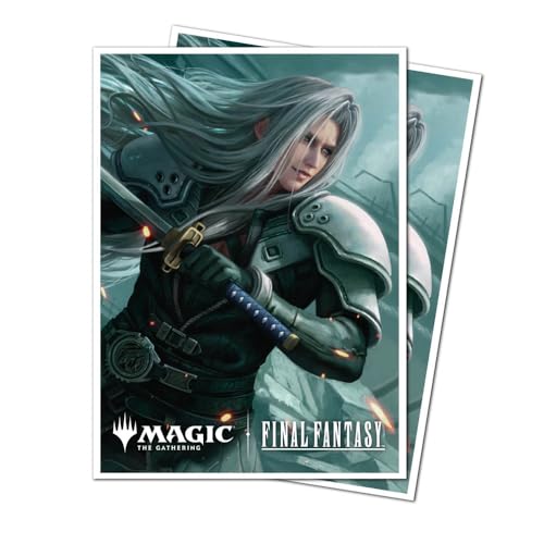 Ultra PRO Final Fantasy x Universes Beyond Sephiroth Wisnu Tan 105ct APEX Deck Protector Sleeves for Magic The Gathering Trading Card Accessories Collectible Card Game Gear - Image 1