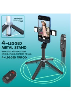 Generic Selfie Stick , 360 Rotating Selfie Stick, Selfie Stick Bluetooth Remote, 3IN1, Wireless, Portable and Convenient.  - Image 3