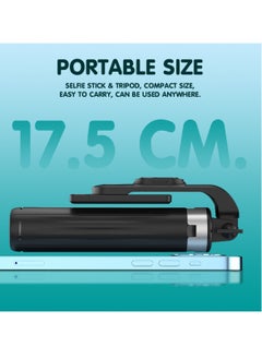 Generic Selfie Stick , 360 Rotating Selfie Stick, Selfie Stick Bluetooth Remote, 3IN1, Wireless, Portable and Convenient.  - Image 5