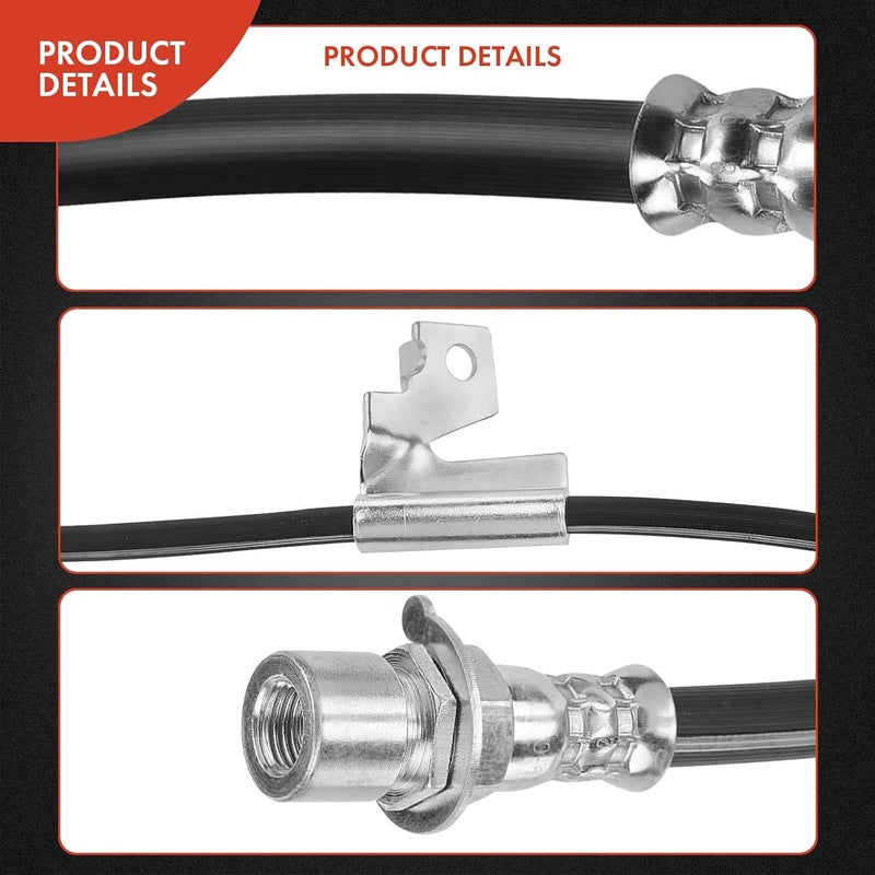 A-Premium Front Passenger Side Brake Hydraulic Hose - Image 5
