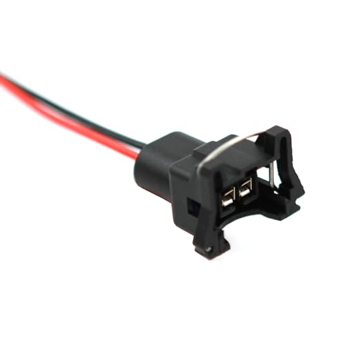 Rotary13B1 Fuel Injector Connector EV1 Type Plug Clip Pigtail - by Rotary13B1 - Image 1