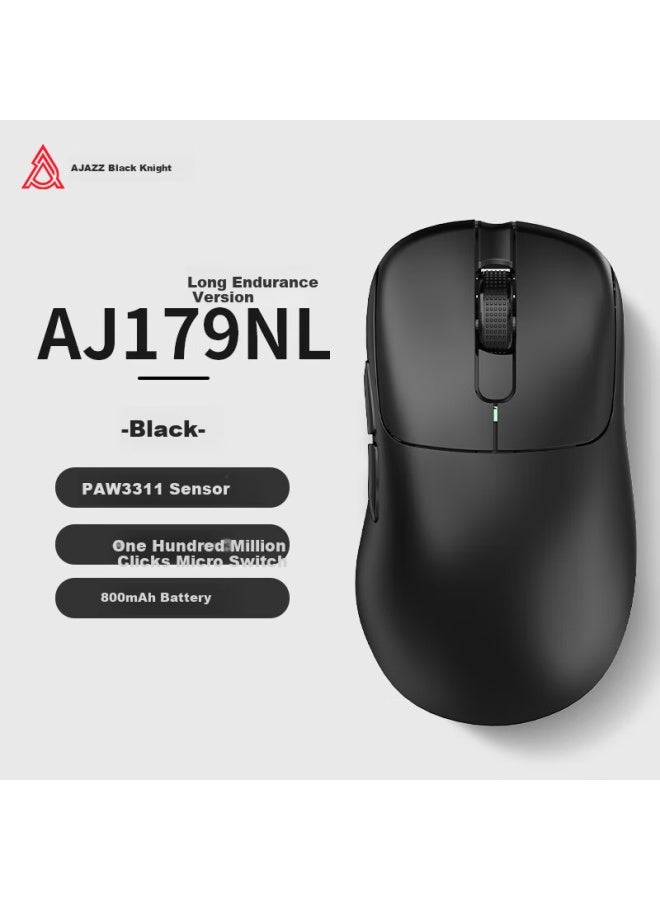 Ajazz Aj179Nl Star Flash Three-Mode Gaming Mouse Lightweight Design Star Flash Three-Mode Paw3311 800Mah High-Value Gaming Mouse Black - Image 1