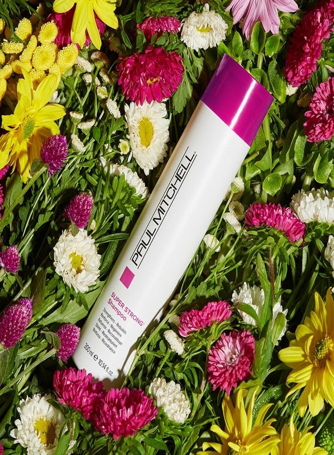 Paul Mitchell Super Strong Shampoo, Strengthens + Rebuilds, For Damaged Hair, 10.14 fl. oz - Image 2