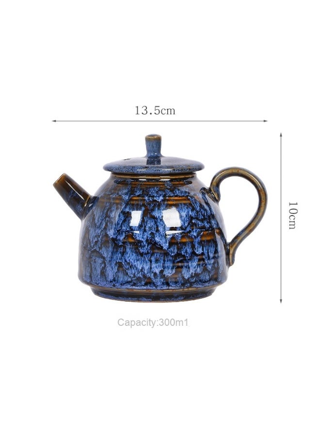 Anna - 300ml Large Capacity Handcrafted RAK Ceramic Teapot with Reactive Glaze for Coffee and Tea - Image 1
