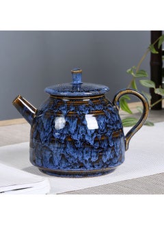 Anna 300ml Large Capacity Handcrafted RAK Ceramic Teapot with Reactive Glaze for Coffee and Tea  - Image 2