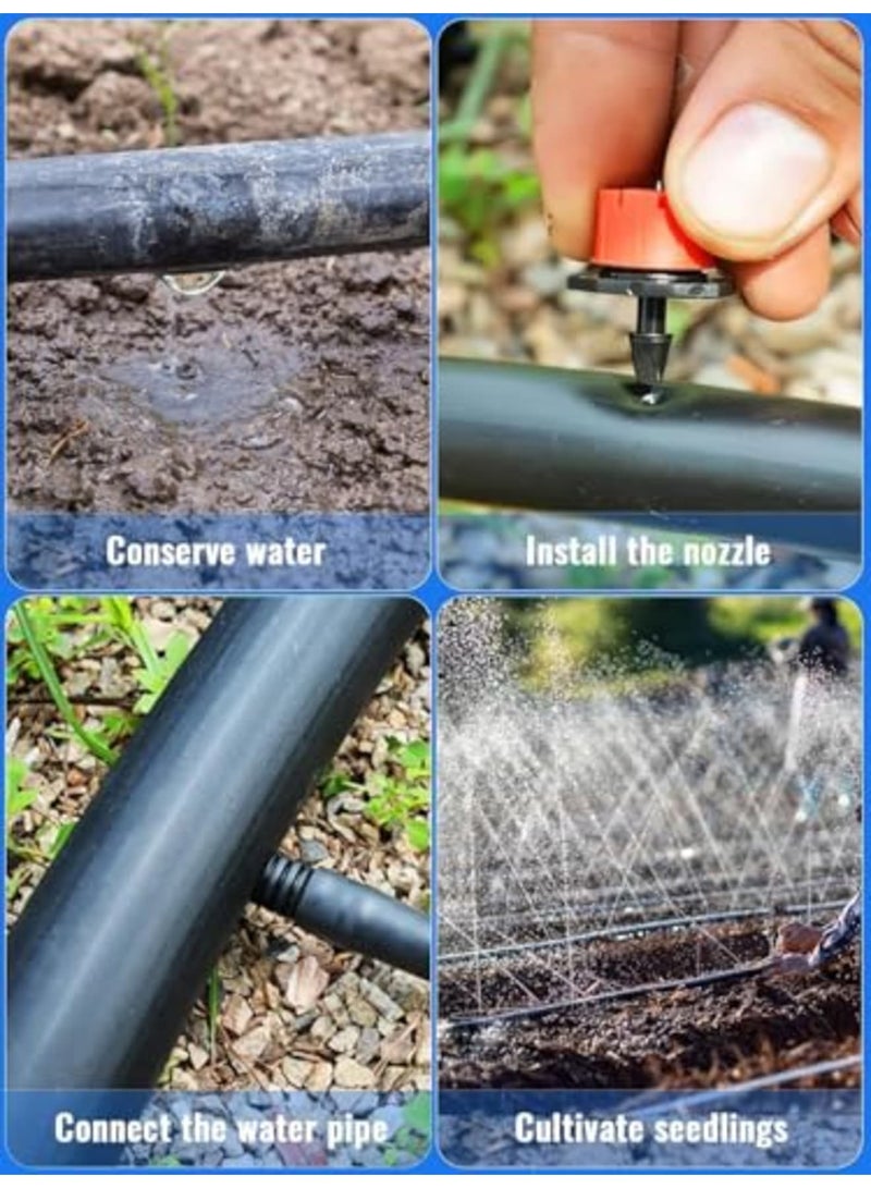 Barakah أداة ثقب أنابيب الري بالتنقيط - مثقاب دقيق لأنابيب التنقيط لتركيب موصل 1/4" - مثالي للحدائق، والعشب، وأنظمة الري الاحترافية (أزرق) - Image 5