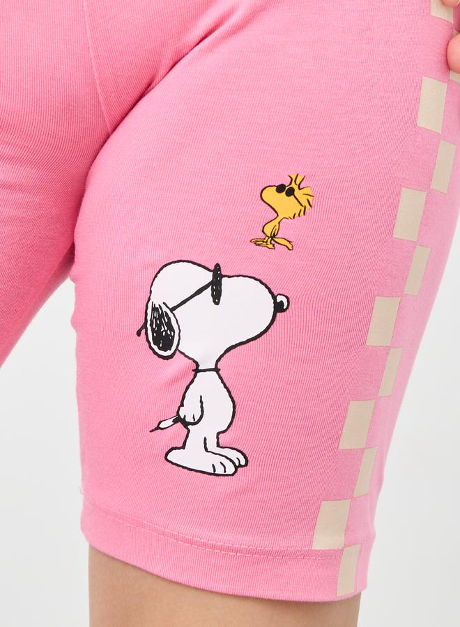 ستايلي شورت ركوب الدراجات بطبعة سنوبي ستايلي - Image 3