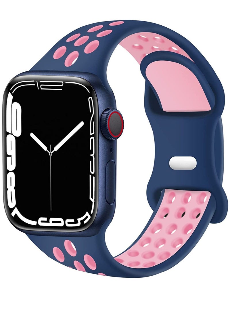 GULFLINK Silicone Watch Band 220mm Length for Apple iWatch 42/44/45 mm - Image 2