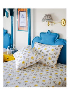 More cottons Jungle Kids BedSheet With 2 Pillow Cases(120x200cm)  - Image 3